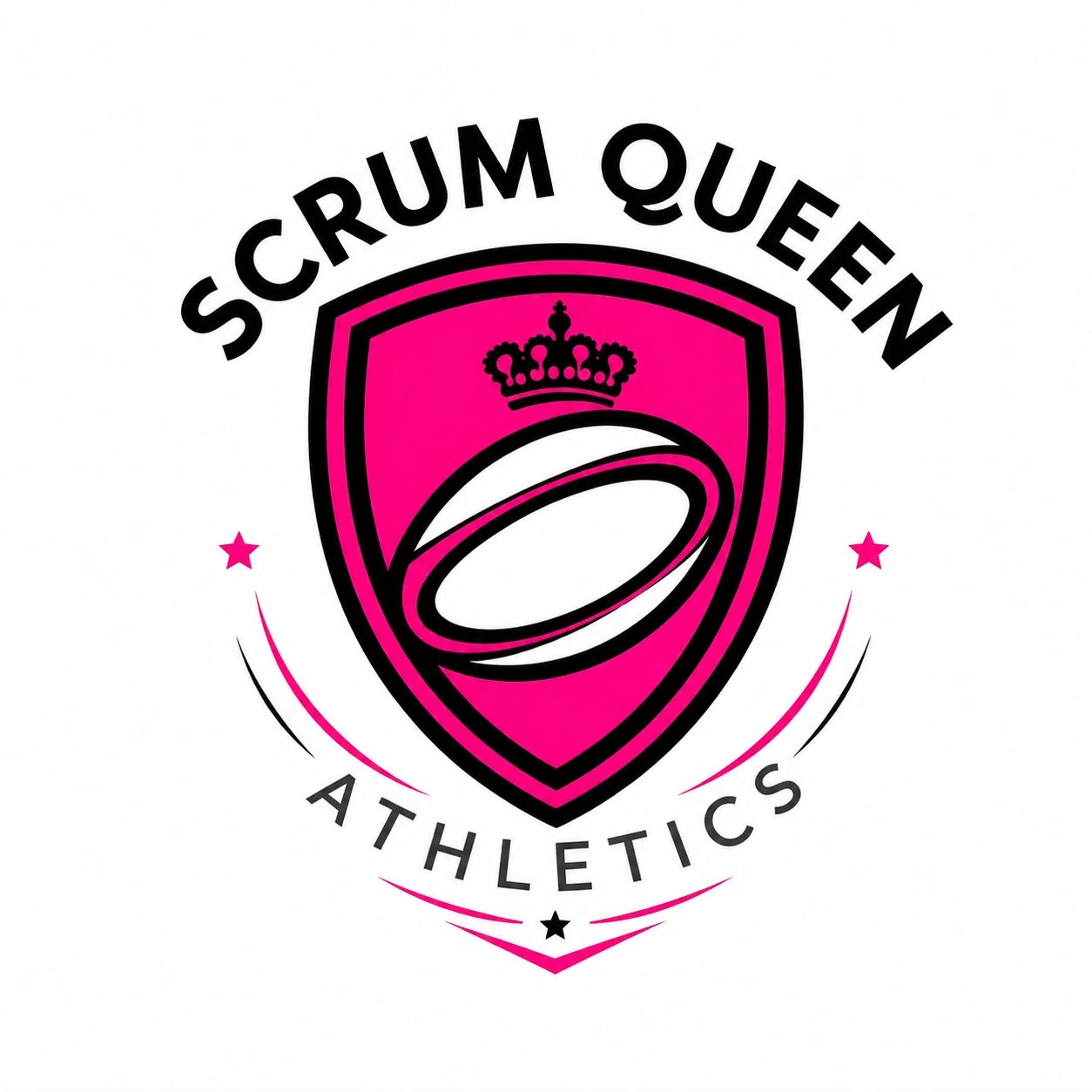 Scrum Queen Athletics official logo